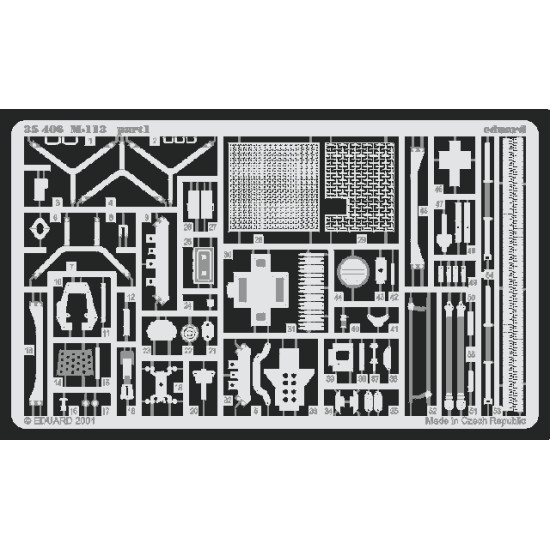 Eduard 35406 1/35 M-113 Photo-Etched for AFV Photo etched set