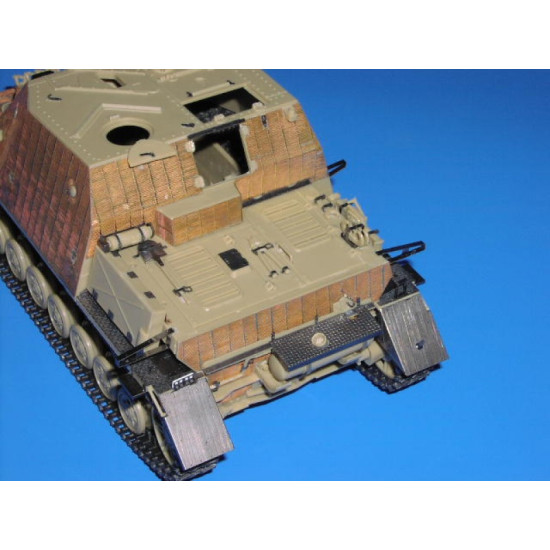 Eduard 35420 1/35 Zimmerit Sd.Kfz.166 Brummbär Photo-Etched for AFV Photo etched set