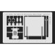 Eduard 35426 1/35 M 113A1 Vietnam interior Photo-Etched for AFV Photo etched set