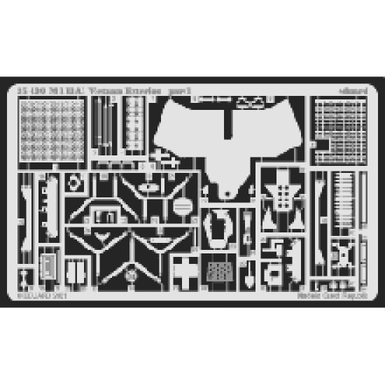 Eduard 35430 1/35 M 113A1 Vietnam exterior Photo-Etched for AFV Photo etched set