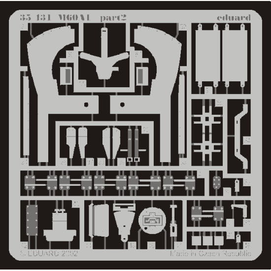 Eduard 35431 1/35 M-60A1 Photo-Etched for AFV Photo etched set