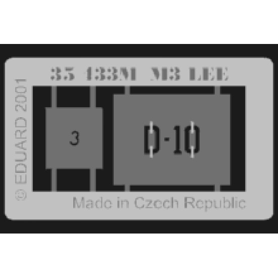 Eduard 35434 1/35 T-72M Photo-Etched for AFV Photo etched set