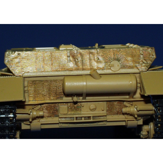 Eduard 35451 1/35 Zimmerit Flakpanzer IV Wirbelwind Photo-Etched for AFV Photo etched set