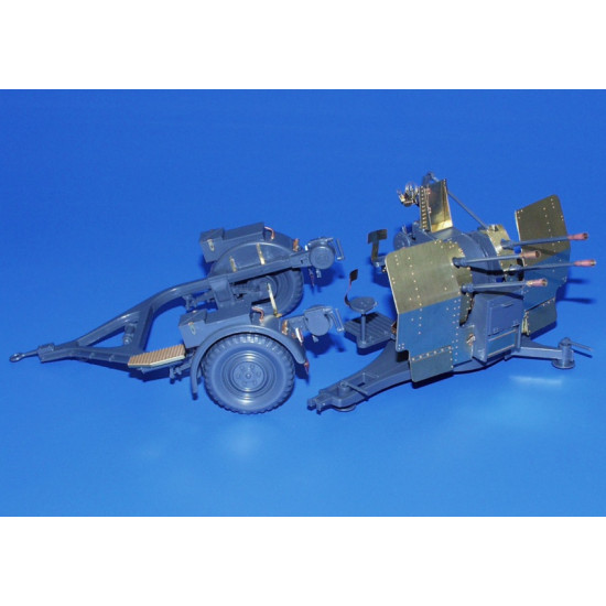 Eduard 35463 1/35 Flakvierling 38 20mm Photo-Etched for AFV Photo etched set