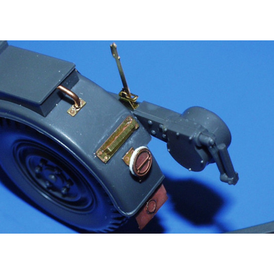 Eduard 35463 1/35 Flakvierling 38 20mm Photo-Etched for AFV Photo etched set