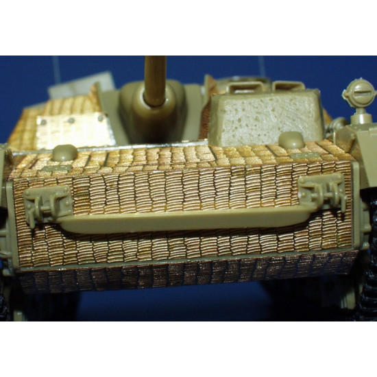 Eduard 35483 1/35 Zimmerit Sd.Kfz.163 StuG.IV Photo-Etched for AFV Photo etched set
