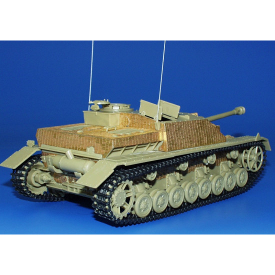 Eduard 35483 1/35 Zimmerit Sd.Kfz.163 StuG.IV Photo-Etched for AFV Photo etched set