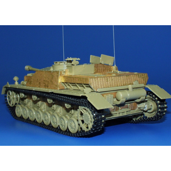 Eduard 35483 1/35 Zimmerit Sd.Kfz.163 StuG.IV Photo-Etched for AFV Photo etched set