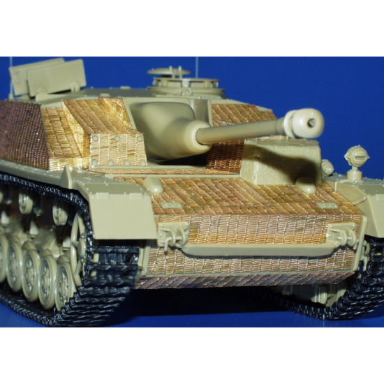 Eduard 35483 1/35 Zimmerit Sd.Kfz.163 StuG.IV Photo-Etched for AFV Photo etched set