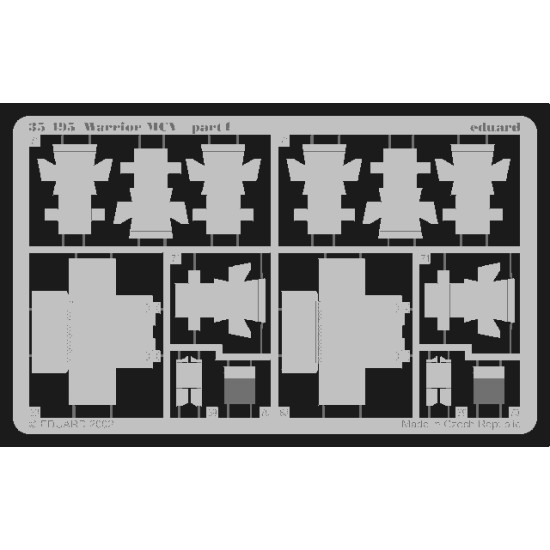 Eduard 35495 1/35 Warrior MCV Photo-Etched for AFV Photo etched set