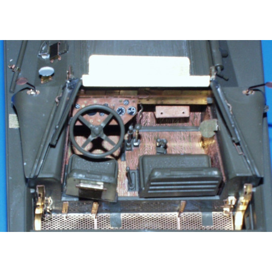 Eduard 35519 1/35 DUKW Amphibious Truck Photo-Etched for AFV Photo etched set