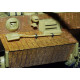 Eduard 35521 1/35 Zimmerit Tiger I Mid. Production Photo-Etched for AFV Photo etched set