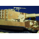 Eduard 35521 1/35 Zimmerit Tiger I Mid. Production Photo-Etched for AFV Photo etched set