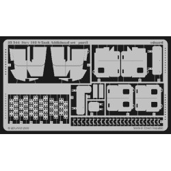 Eduard 35544 1/35 Strv.103 S-Tank additional set Photo-Etched for AFV Photo etched set