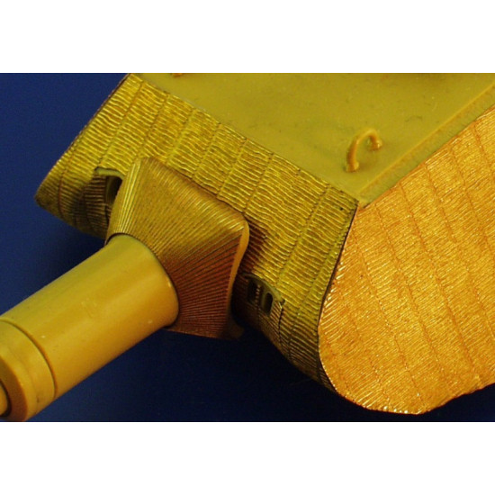 Eduard 35564 1/35 Zimmerit King Tiger Porsche turret Photo-Etched for AFV Photo etched set