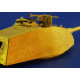 Eduard 35564 1/35 Zimmerit King Tiger Porsche turret Photo-Etched for AFV Photo etched set