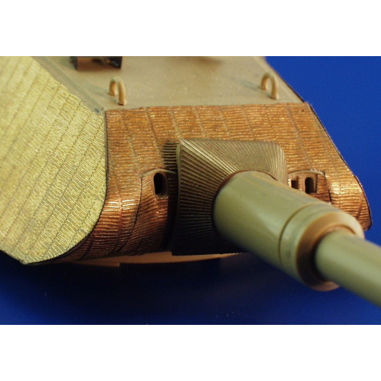 Eduard 35564 1/35 Zimmerit King Tiger Porsche turret Photo-Etched for AFV Photo etched set