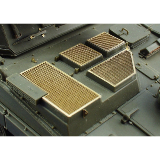 Eduard 35566 1/35 British 155mm AS-90 SPH Photo-Etched for AFV Photo etched set