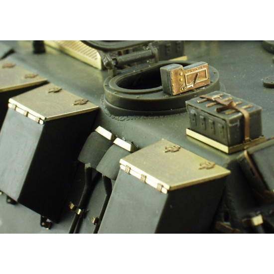 Eduard 35566 1/35 British 155mm AS-90 SPH Photo-Etched for AFV Photo etched set