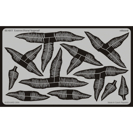 Eduard 35617 1/35 Leaves Fern / Kapraď I Photo-Etched for Miscellaneous Photo etched set