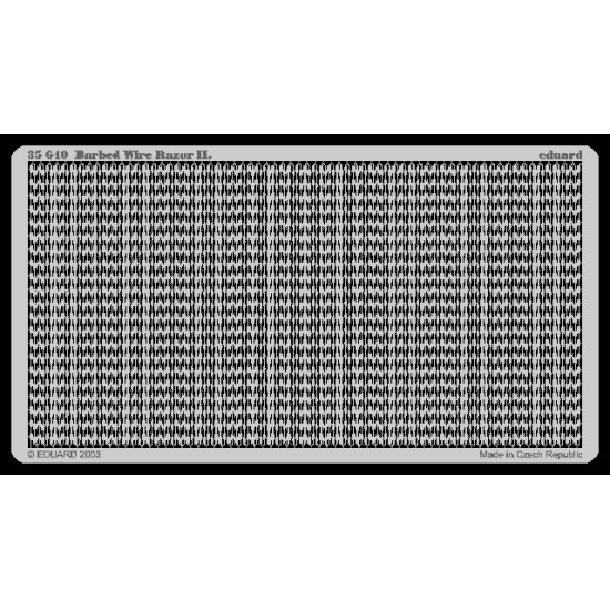 Eduard 35640 1/35 Barbed Wire Razor II (8m) Photo-Etched for AFV Photo etched set