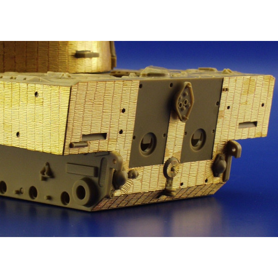Eduard 35716 1/35 Zimmerit Tiger I Mid. Production Photo-Etched for AFV Photo etched set