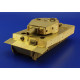 Eduard 35716 1/35 Zimmerit Tiger I Mid. Production Photo-Etched for AFV Photo etched set