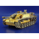 Eduard 35752 1/35 Zimmerit StuG.III Ausf.G waffel Photo-Etched for AFV Photo etched set