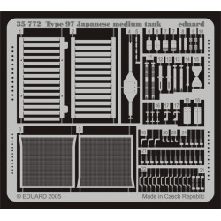 Eduard 35772 1/35 Type 97 Japanese medium tank Photo-Etched for AFV Photo etched set