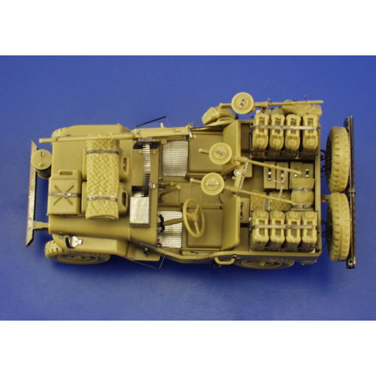 Eduard 35797 1/35 Willys Jeep SAS Photo-Etched for AFV Photo etched set Eduard 35797 1/35 Willys Jeep SAS Photo-Etched for AFV Photo etched set