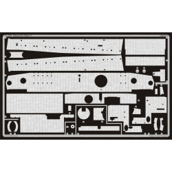 Eduard 35850 1/35 Zimmerit Tiger I Photo-Etched for AFV Photo etched set