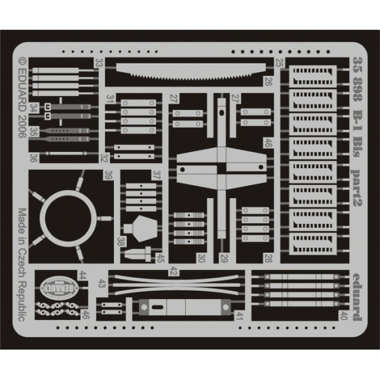 Eduard 35898 1/35 B-1 Bis Photo-Etched for AFV Photo etched set