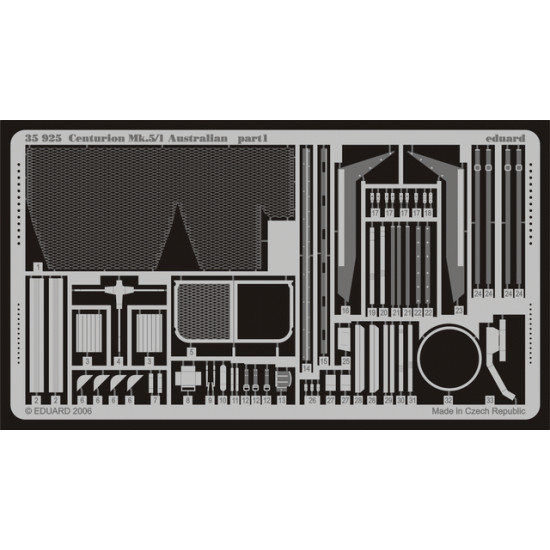Eduard 35925 1/35 Centurion Mk.5/1 Australian Photo-Etched for AFV Photo etched set