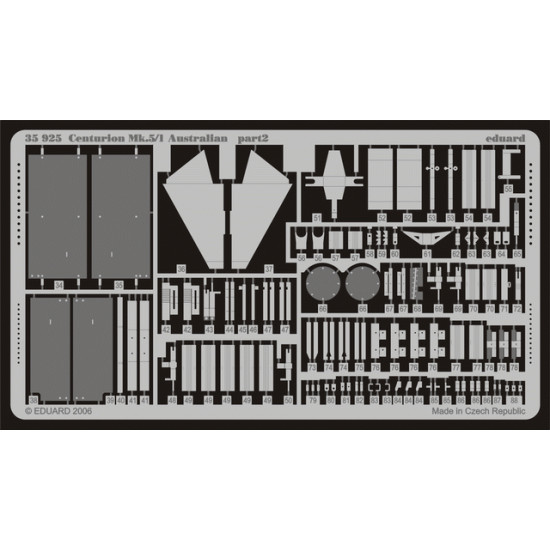 Eduard 35925 1/35 Centurion Mk.5/1 Australian Photo-Etched for AFV Photo etched set