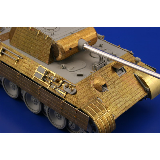 Eduard 35978 1/35 Zimmerit Panther Ausf.A late Photo-Etched for AFV Photo etched set