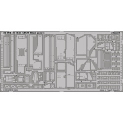 Eduard 36093 1/35 M-1134 ATGM blast panels Photo-Etched for AFV Photo etched set