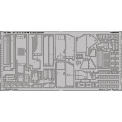 Eduard 36096 1/35 M-1134 ATGM blast panels Photo-Etched for AFV Photo etched set