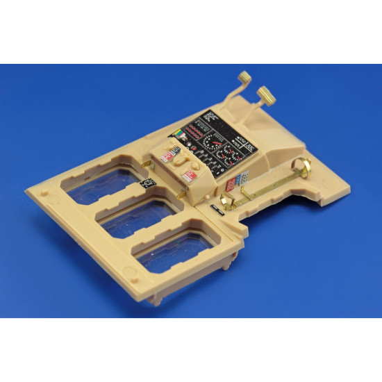 Eduard 36268 1/35 Doobi Bulldozer interior - colour Photo-Etched for AFV Photo etched set