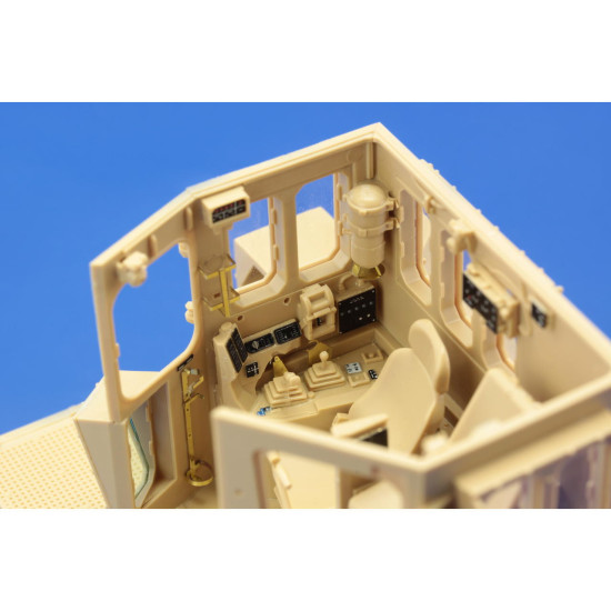 Eduard 36268 1/35 Doobi Bulldozer interior - colour Photo-Etched for AFV Photo etched set