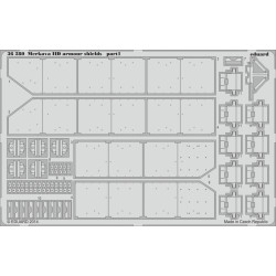 Eduard 36280 1/35 Merkava IID armour shields Photo-Etched for AFV Photo etched set