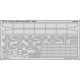 Eduard 36280 1/35 Merkava IID armour shields Photo-Etched for AFV Photo etched set