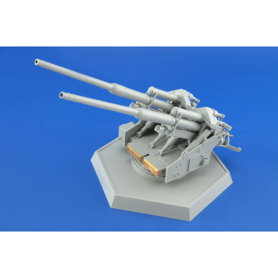 Eduard 36329 1/35 WWII German 12.8cm FlaK 40 Zwilling Photo-Etched for AFV Photo etched set