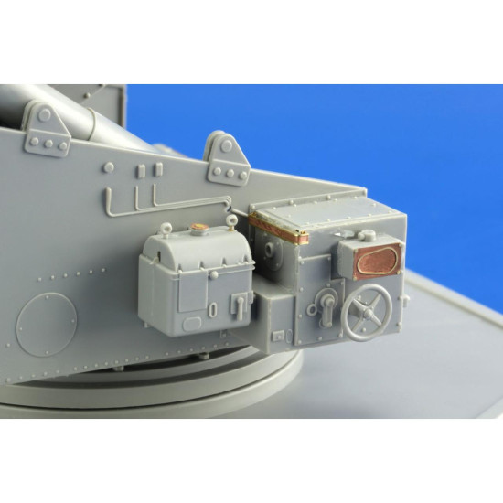 Eduard 36329 1/35 WWII German 12.8cm FlaK 40 Zwilling Photo-Etched for AFV Photo etched set