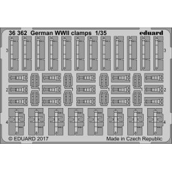 Eduard 36362 1/35 German WWII clamps Photo-Etched for AFV Photo etched set