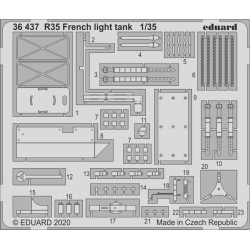 Eduard 36437 1/35 R35 French light tank Photo-Etched for AFV Photo etched set