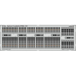 Eduard 36463 1/35 Typhoon K seatbelts STEEL Photo-Etched for AFV Photo etched set