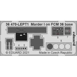 Eduard 36470 1/35 Marder I on FCM 36 base Photo-Etched for AFV Photo etched set