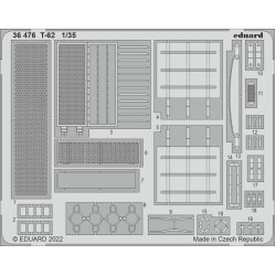 Eduard 36476 1/35 T-62 Photo-Etched for AFV Photo etched set