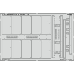 Eduard 36497 1/35 Jagdpanther Ausf. G1 schurzen Photo-Etched for AFV Photo etched set