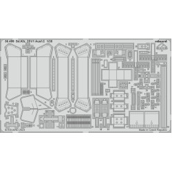 Eduard 36499 1/35 Sd.Kfz. 251/1 Ausf.C Photo-Etched for AFV Photo etched set